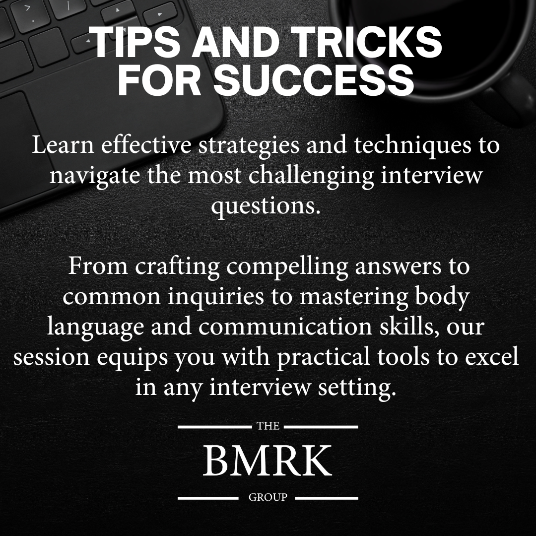 Practice Interview - BMRK Group